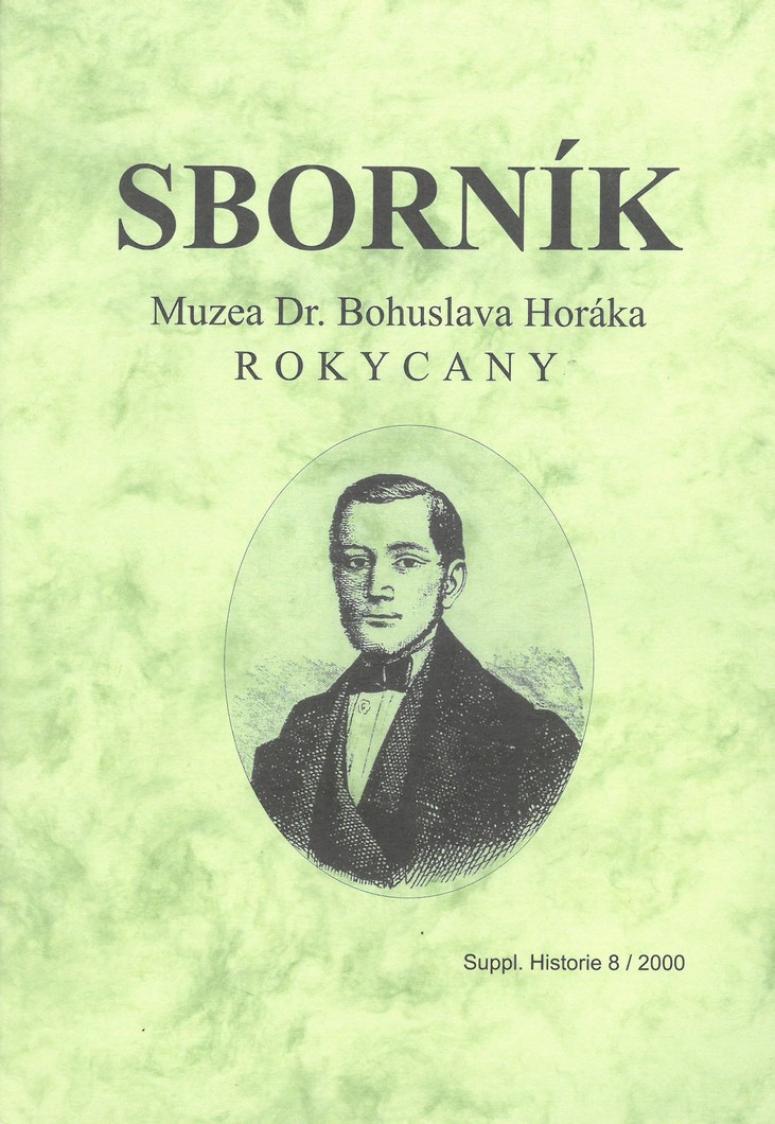Sborník Suppl. Historie č. 8/2000