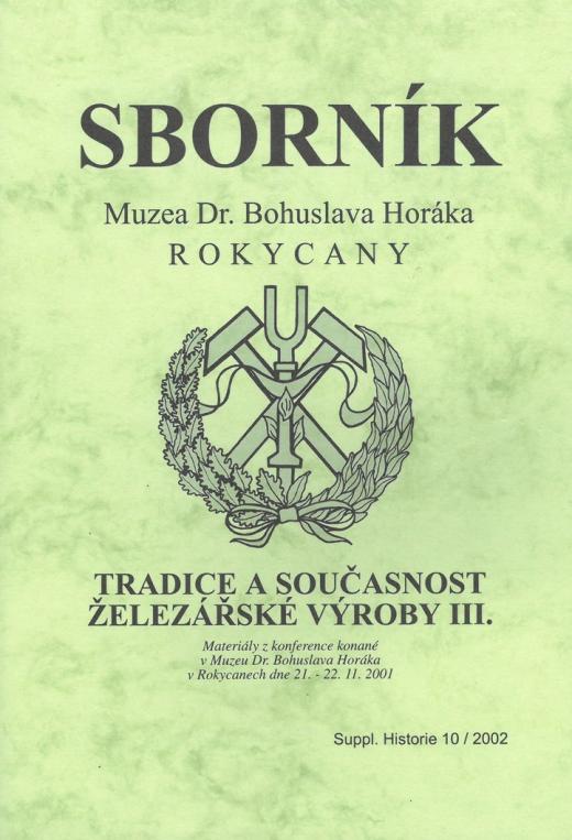 Sborník Suppl. Historie č. 10/2002