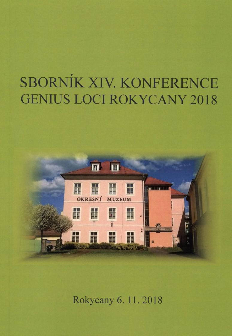 Sborník XIV. konference Genius Loci Rokycany 2018